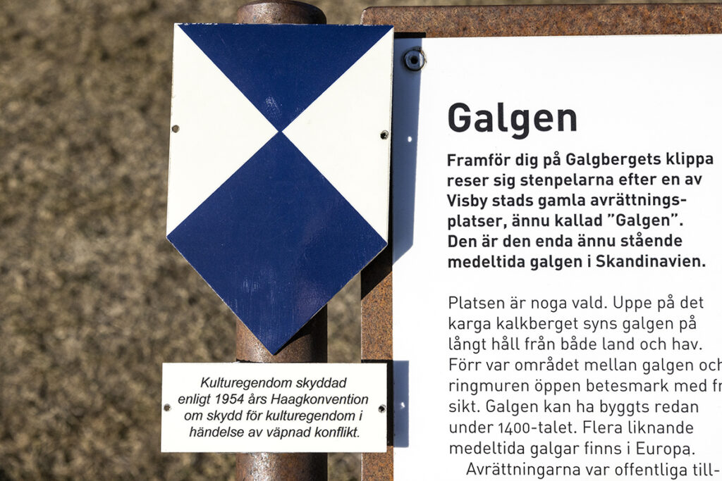 Galgen i Visby.