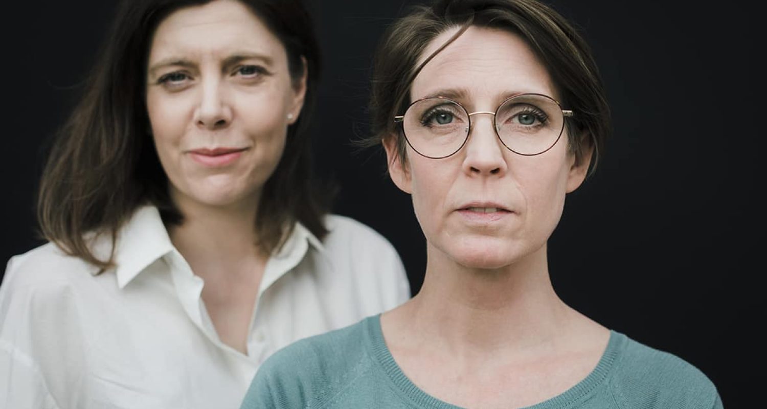 Sandra Nolgren och Josefine Engström. Foto Anneli Nygårds_red Sandra Nolgren och Josefine Engström. Foto Anneli Nygårds_red