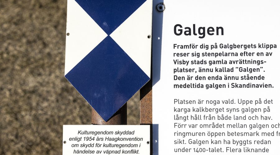 Galgen i Visby.